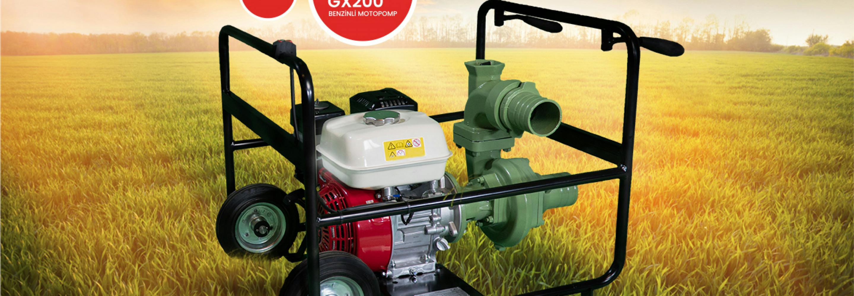 Anadolu Motor Supports Sustainable Agricultural Practices with Antrac Water Pump